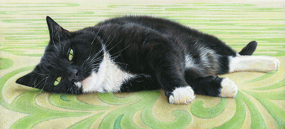 July's Calendar Cat