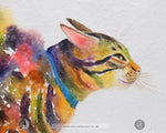Load image into Gallery viewer, Big Zoomies Watercolour
