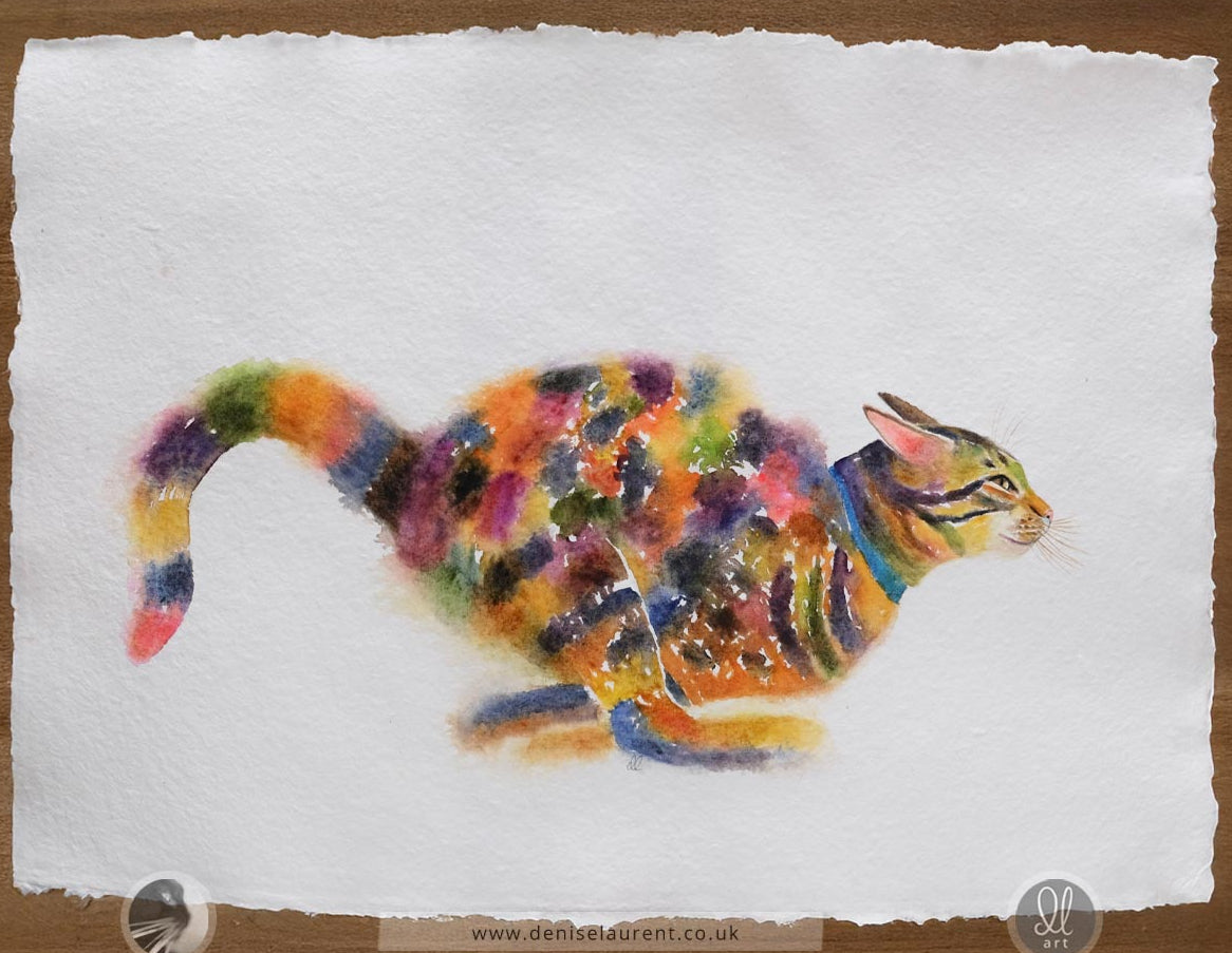 Big Zoomies Watercolour