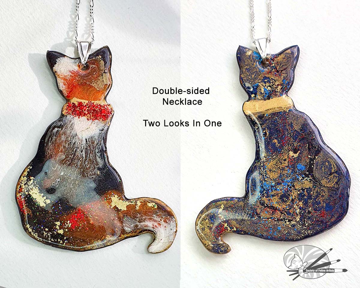 Cat Necklace - Two-in-One