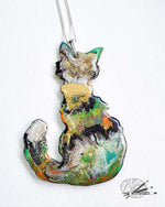 Load image into Gallery viewer, Two-in-One Reversible Cat Necklace
