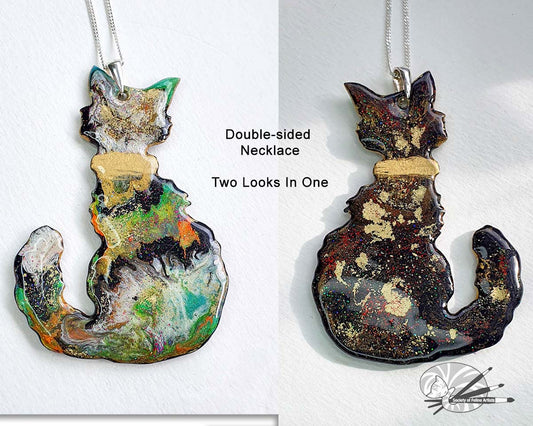 Two-in-One Reversible Cat Necklace