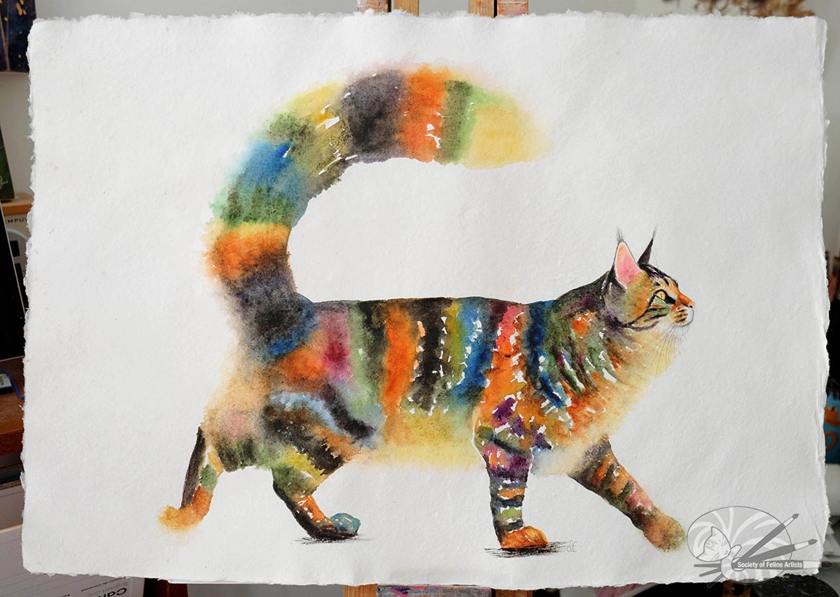 Miss Stripes Takes A Stroll