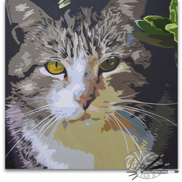 Phoebe Under the Hebe - Open Edition Print