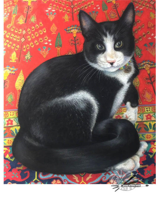 Bastet Reclining - Open Edition Print