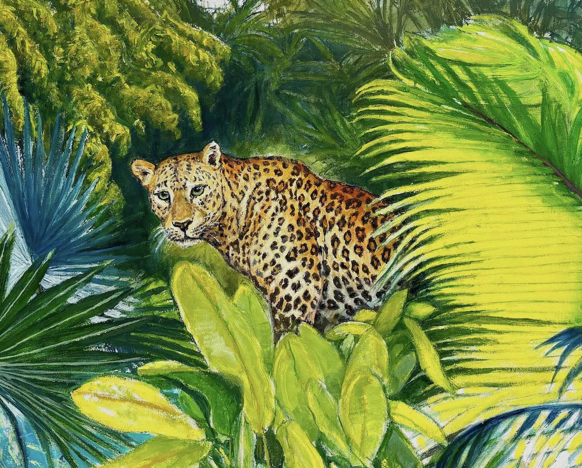 Leopard at Kew