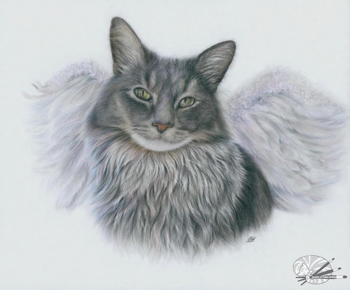 Angel Cat – Society Of Feline Artists Gallery
