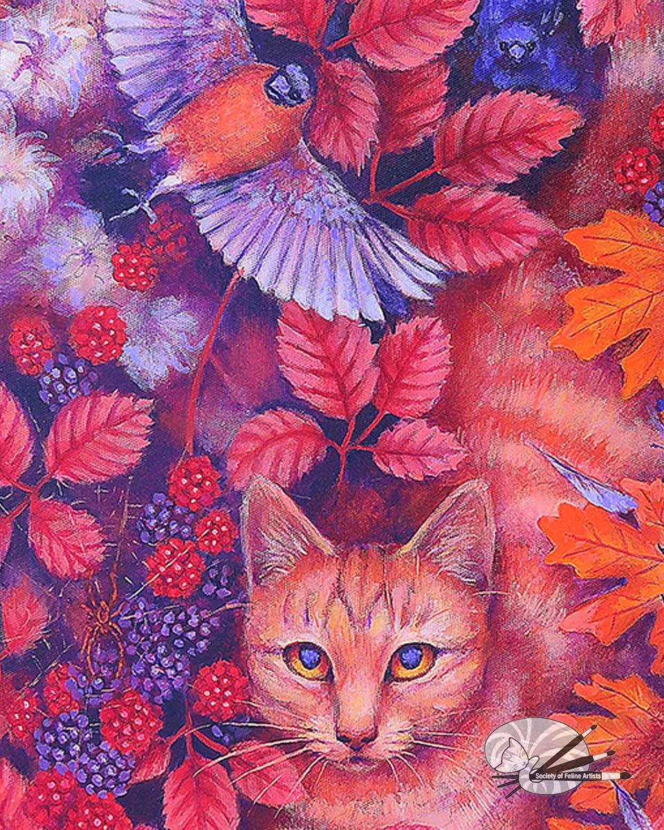 Autumn for a cat named Pumpkin