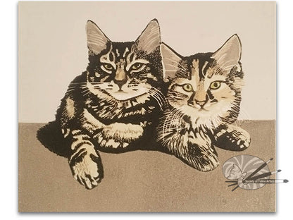 Best Friends - Original Print