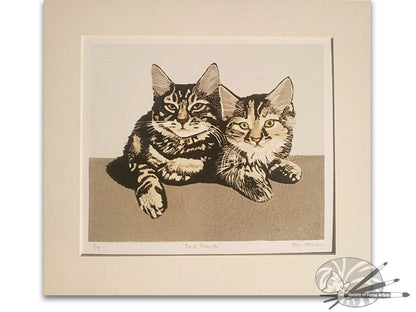 Best Friends - Original Print