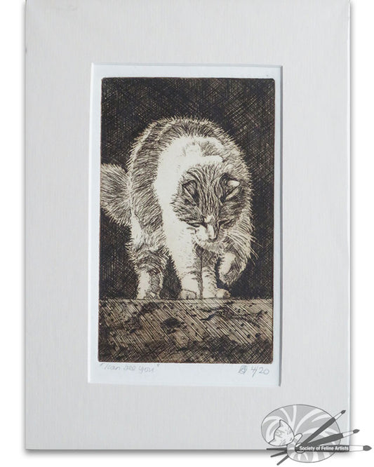 I Can See You - Original Print