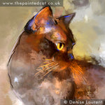 Load image into Gallery viewer, Elli - Burmese Cat Limited Edition Print
